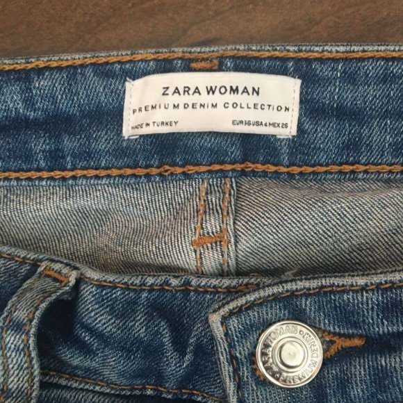 Beaded Flower Zara Jeans - Picture 4 of 6